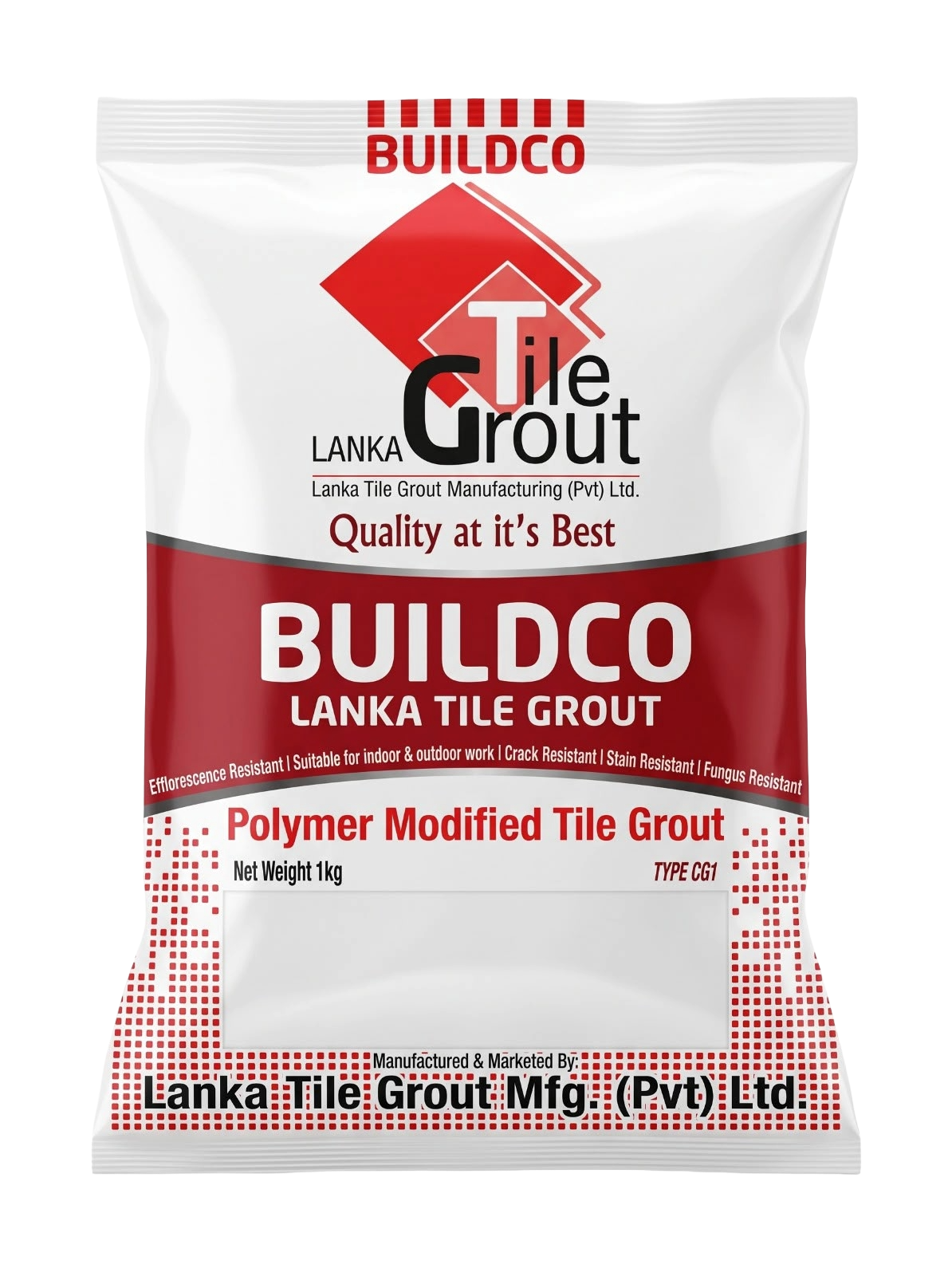 Buildco Lanka Tile Grout 1kg